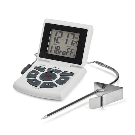 Cdn Combo Probe Thermometer, Timer & Clock DTTC-W